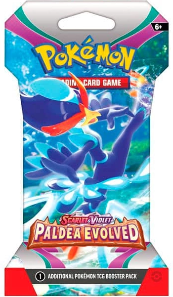 SV02: Paldea Evolved (PAL) - Sleeved Booster Pack [Quaquaval]