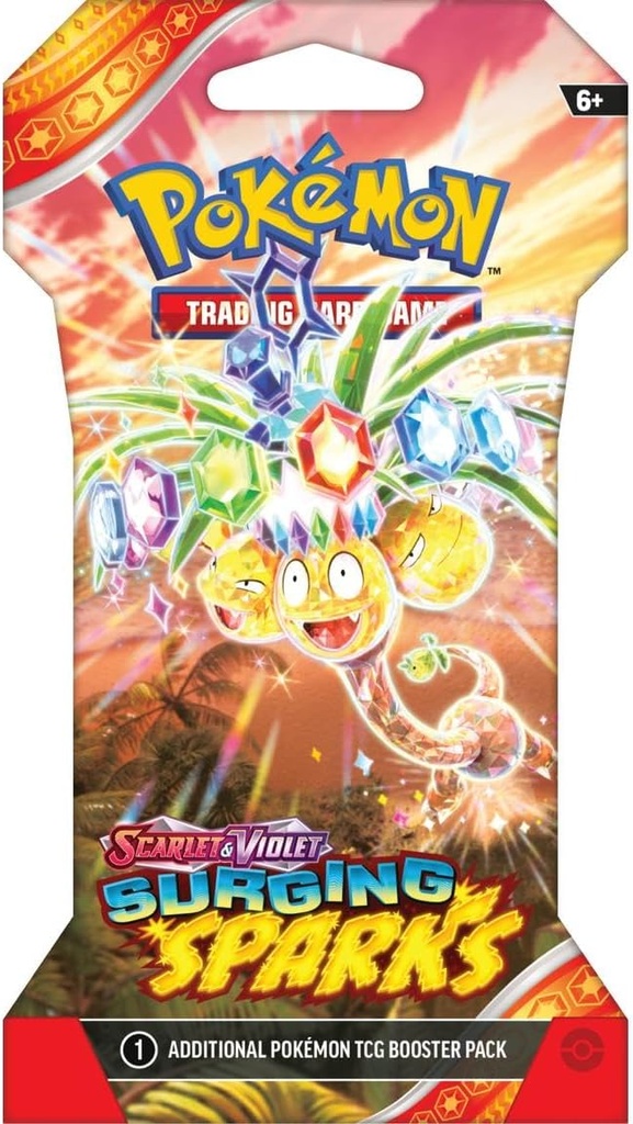 SV08: Surging Sparks (SSP) - Sleeved Booster Pack [Exeggutor]