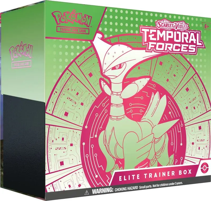 SV05: Temporal Forces (TEF) - Elite Trainer Box [Iron Leaves]