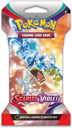 SV01: Scarlet & Violet Base Set (SVI) - Sleeved Booster Pack [Gyrados]
