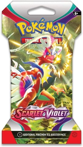 SV01: Scarlet & Violet Base Set (SVI) - Sleeved Booster Pack [Koraidon]