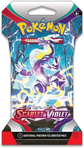 SV01: Scarlet & Violet Base Set (SVI) - Sleeved Booster Pack [Miraidon]