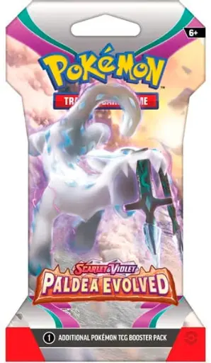 SV02: Paldea Evolved (PAL) - Sleeved Booster Pack [Chien-Pao]