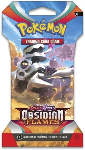 SV03: Obsidian Flames (OBF) - Sleeved Booster Pack [Revavroom]