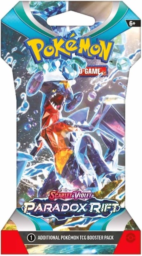 SV04: Paradox Rift (PAR) - Sleeved Booster Pack [Garchomp]
