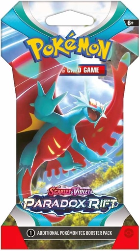 SV04: Paradox Rift (PAR) - Sleeved Booster Pack [Roaring Moon]