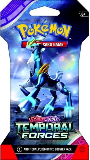 SV05: Temporal Forces (TEF) - Sleeved Booster Pack [Iron Crown]