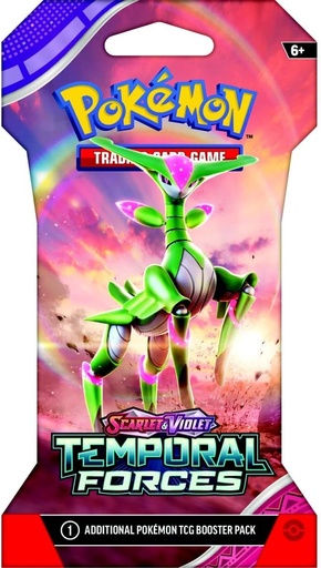 SV05: Temporal Forces (TEF) - Sleeved Booster Pack [Iron Leaves]