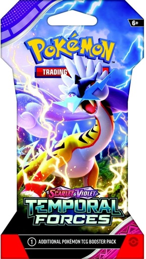 SV05: Temporal Forces (TEF) - Sleeved Booster Pack [Raging Bolt]