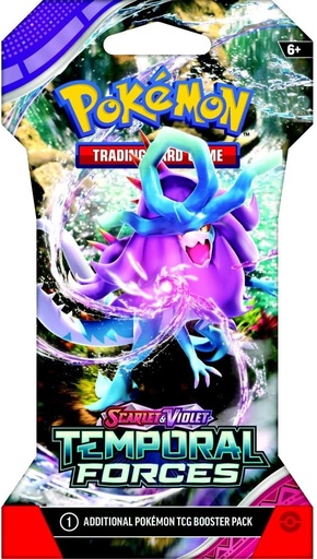 SV05: Temporal Forces (TEF) - Sleeved Booster Pack [Walking Wake]