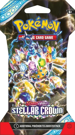 SV07: Stellar Crown (SCR) - Sleeved Booster Pack [Galvantula]