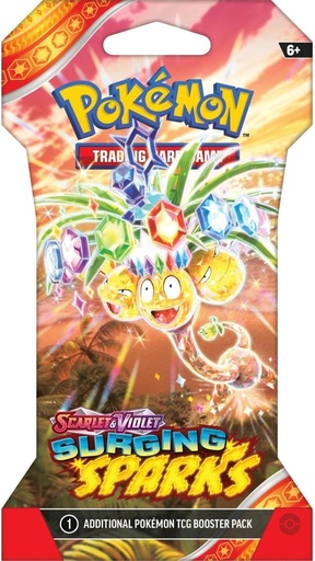 SV08: Surging Sparks (SSP) - Sleeved Booster Pack [Exeggutor]