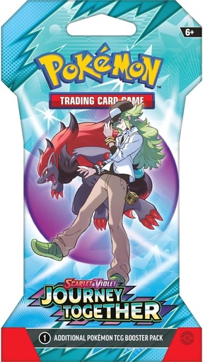 SV09: Journey Together (JTG) - Sleeved Booster Pack [N’s Zoroark]