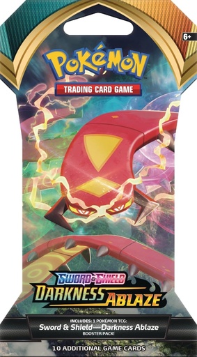 SWSH03: Darkness Ablaze (DAA) - Sleeved Booster Pack [Centiskorch]