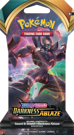 SWSH03: Darkness Ablaze (DAA) - Sleeved Booster Pack [Grimmsnarl]