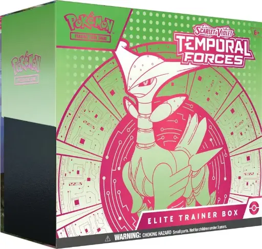 SV05: Temporal Forces (TEF) - Elite Trainer Box [Iron Leaves]